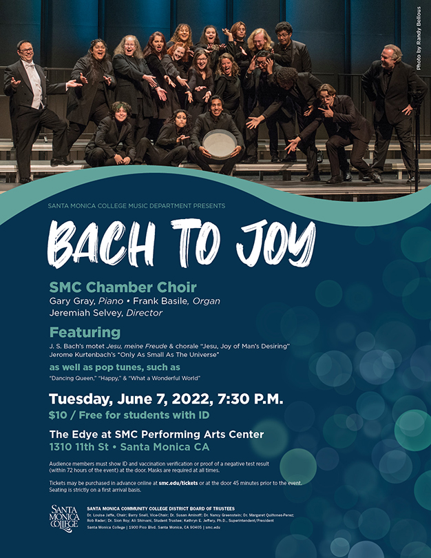 Bach to Joy flyer