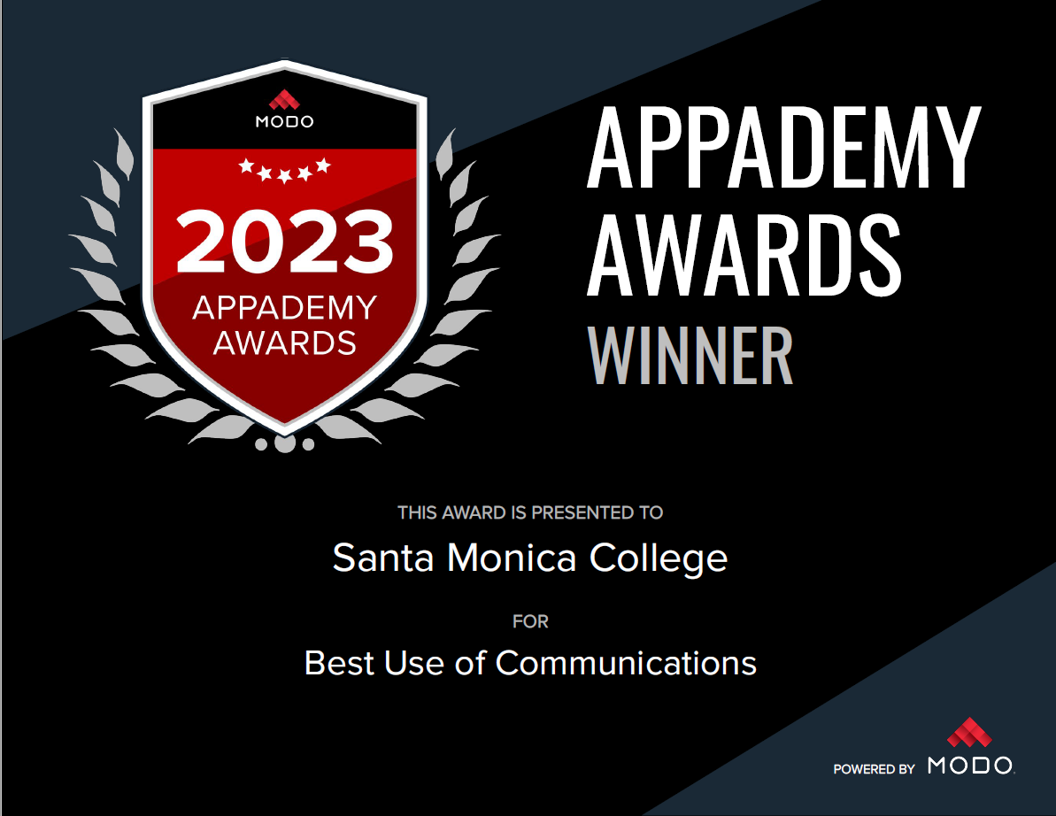 2023 Appademy Awards Winner for Best Use of App Communications