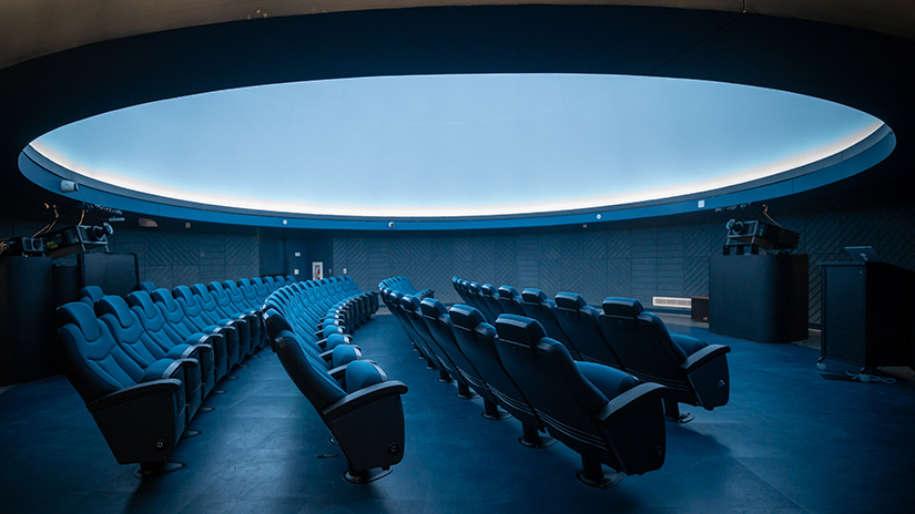 Planetarium auditorium