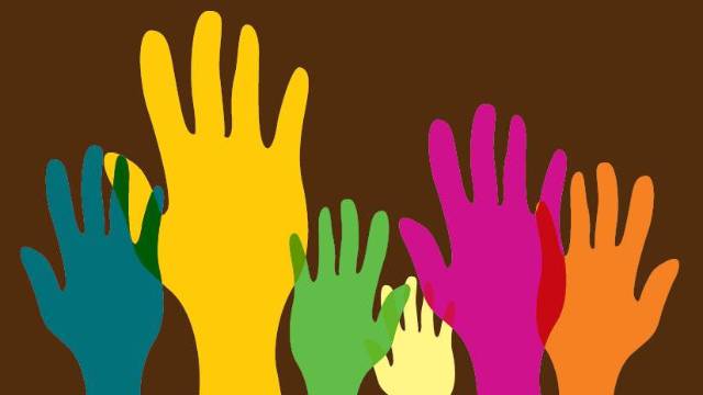 Art and Social Justice colorful hands Oct 8
