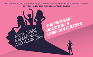 Flier for The Woman Question in American Culture