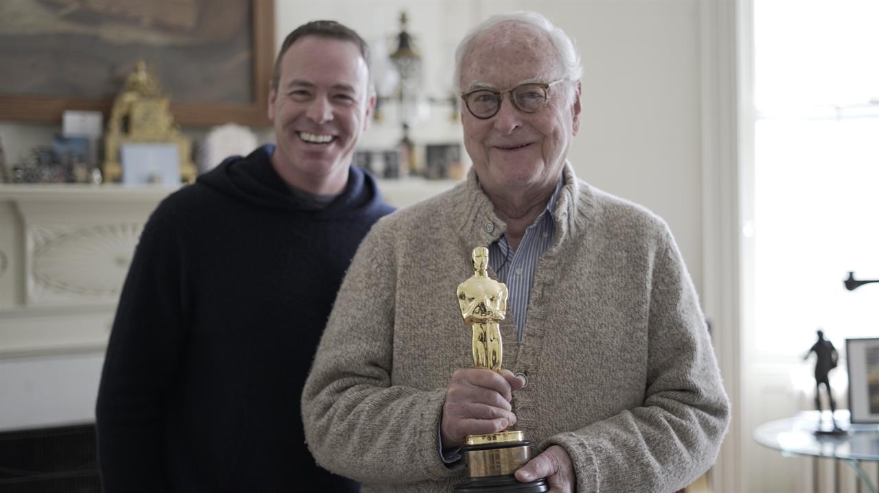 Stephen Soucy with James Ivory