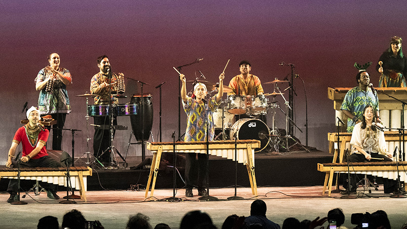 Ric Alviso and Massanga Marimba