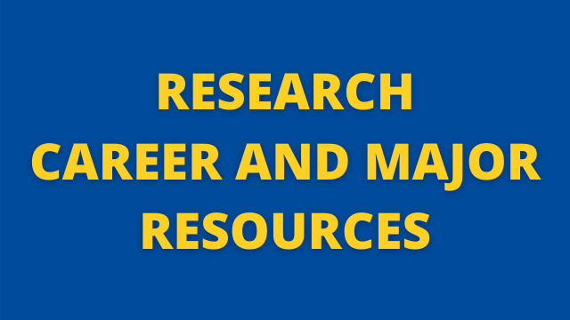 Research Career and Major Resources