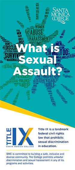 What is Sexual Assault? Rackcard