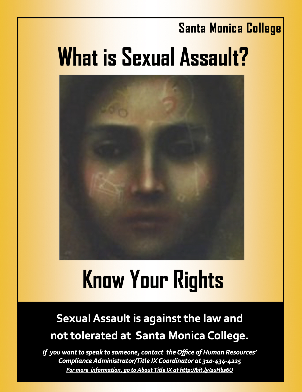 What is Sexual Assault? Yellow Poster